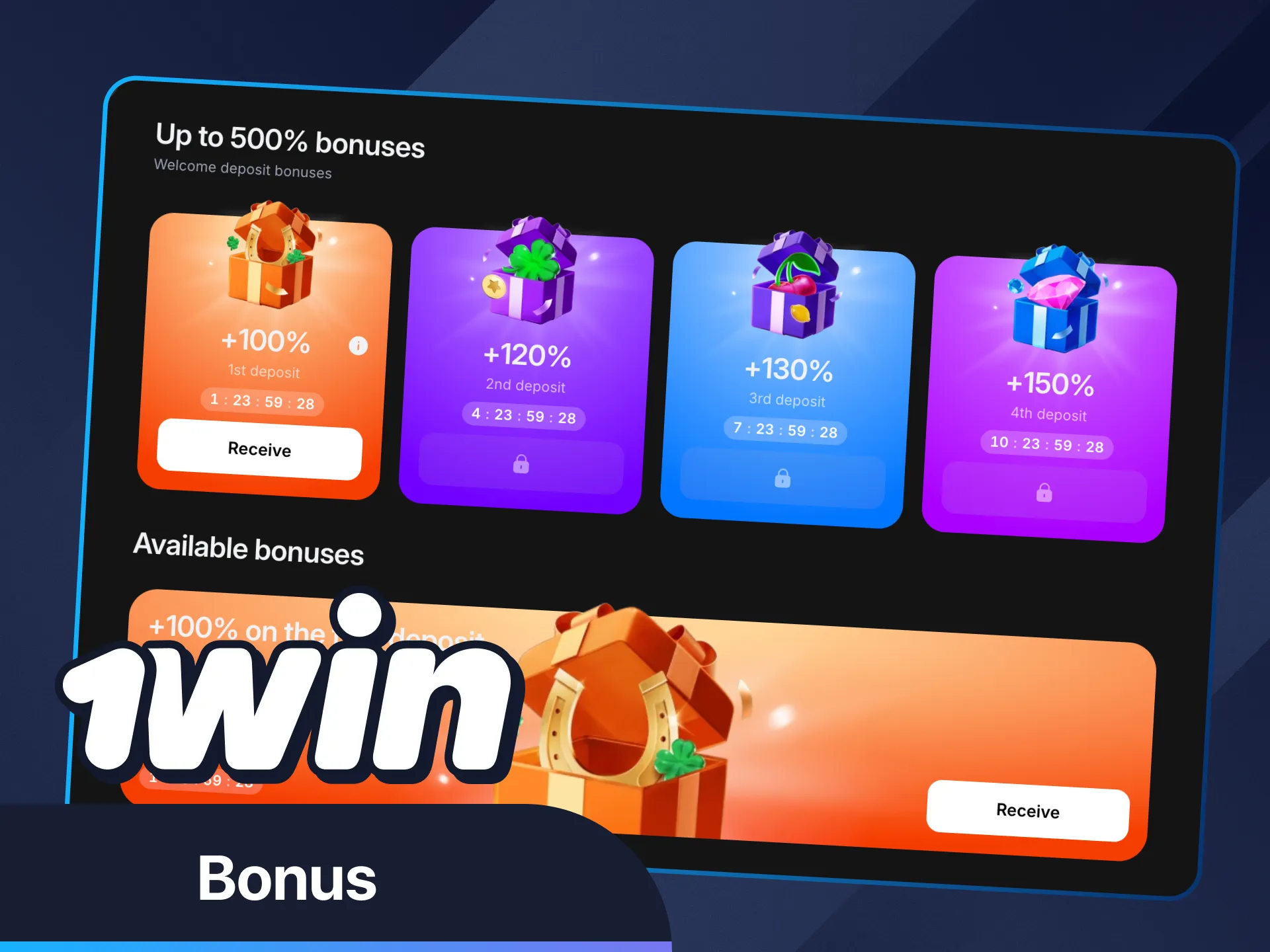 1Win'de özel boks bonuslarından yararlanın.