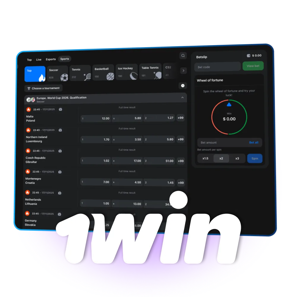 1Win ile heyecan dolu at yarışı deneyimini yaşayın.
