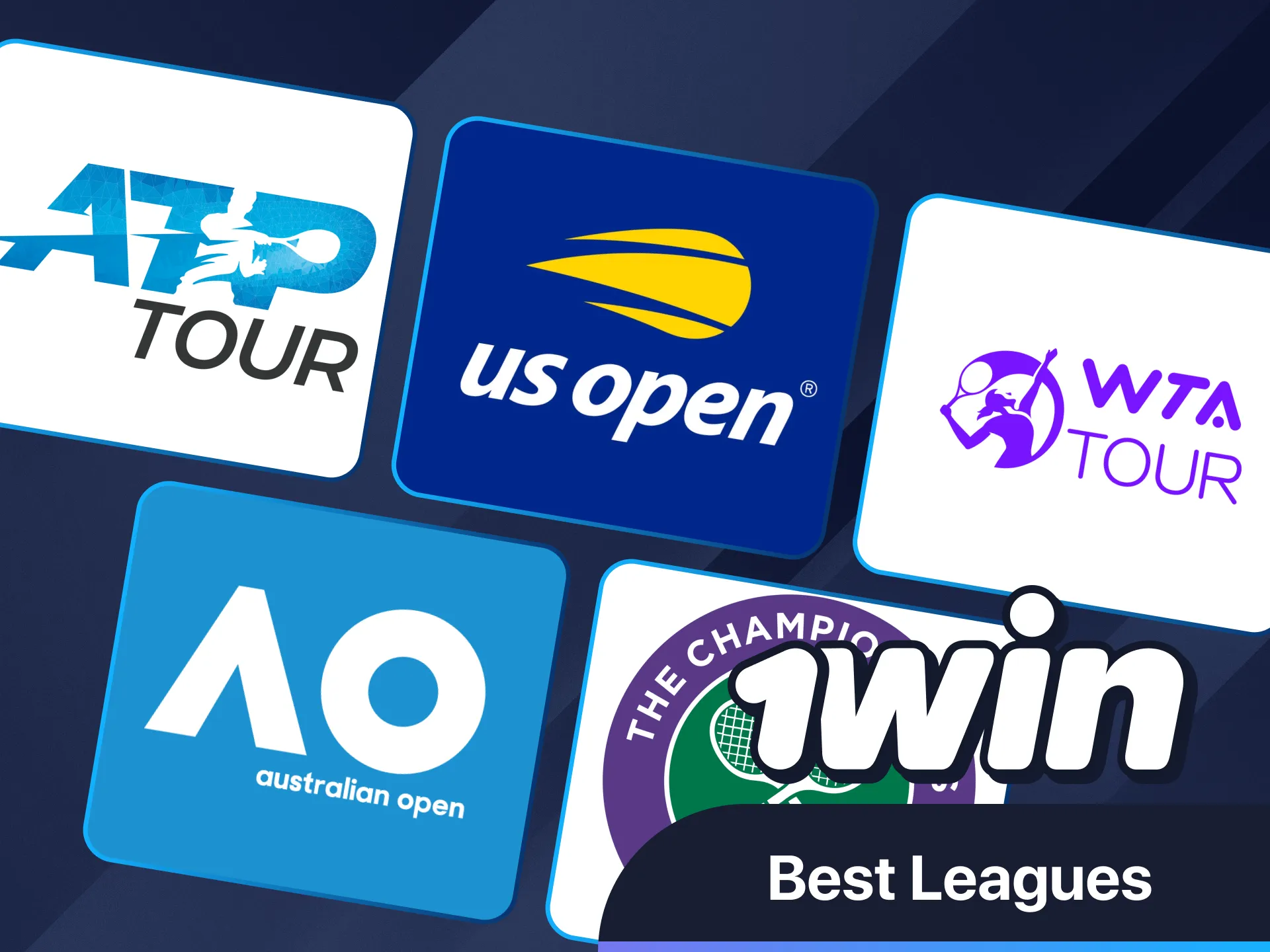 1Win'de en iyi tenis liglerine bahis yapın.