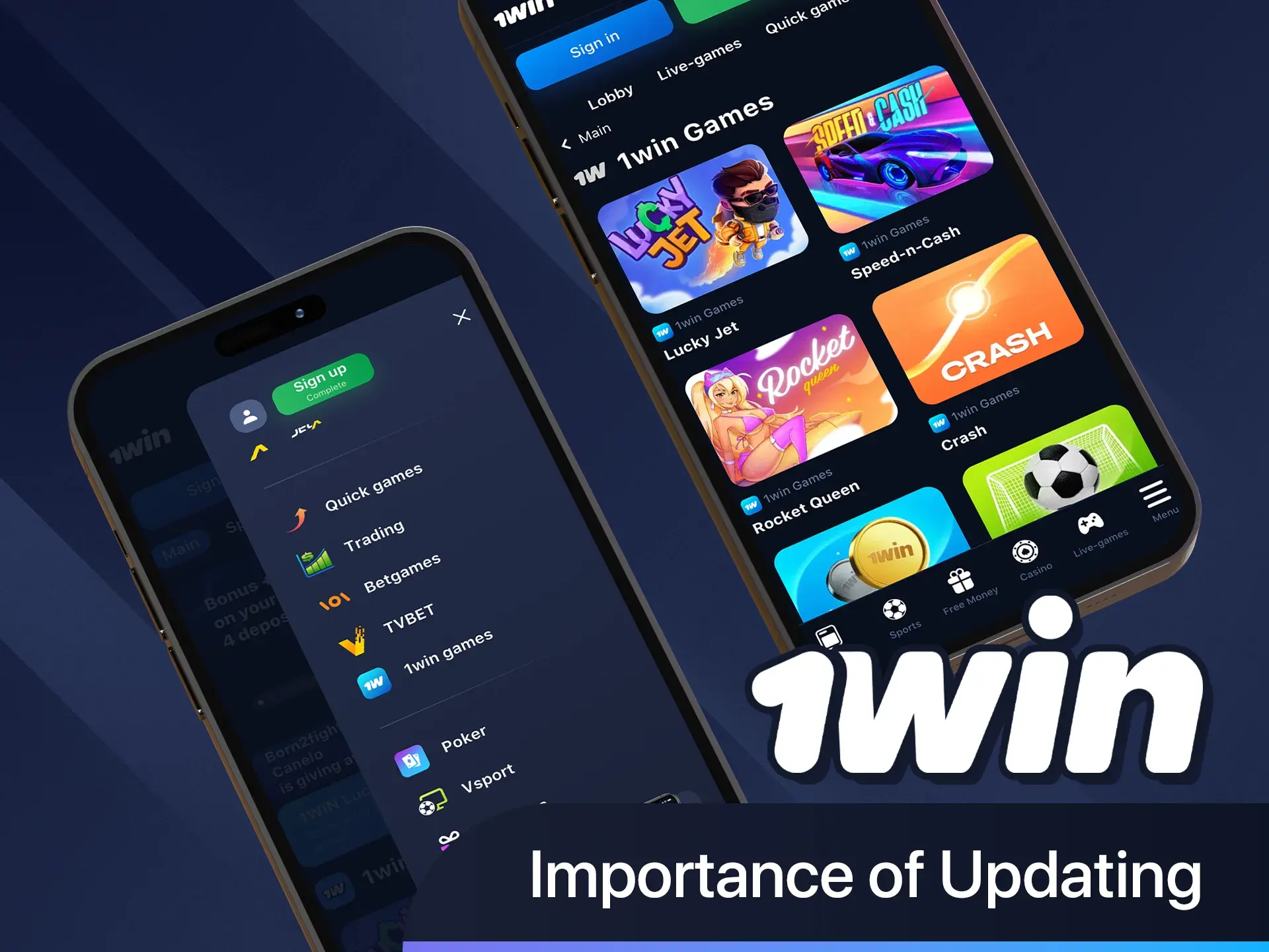 1win uygulamasını güncellemenin deneyiminizi neden iyileştirdiğini öğrenin.