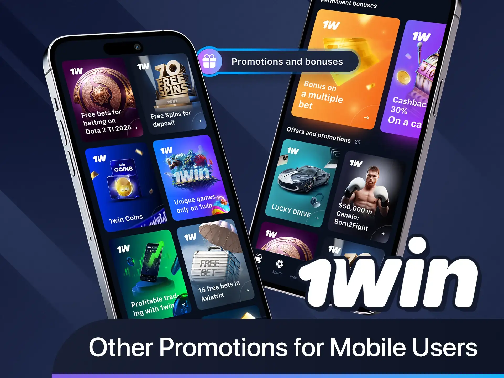 1win uygulamasındaki özel mobil bonusları keşfedin.