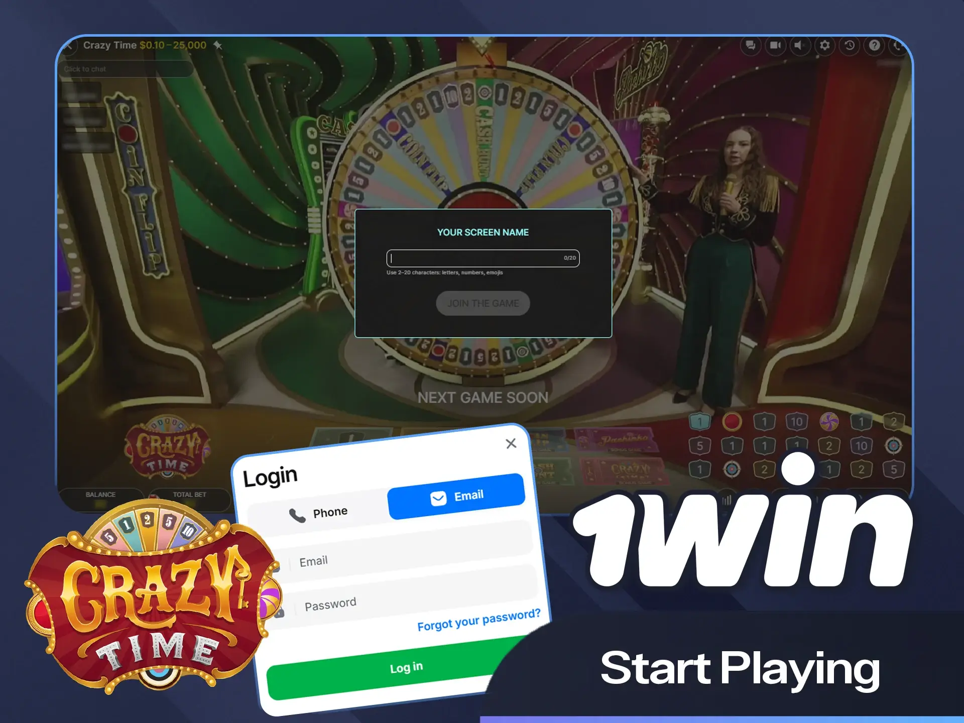 Oyun seansınıza bugün 1win web sitesinde başlayın.
