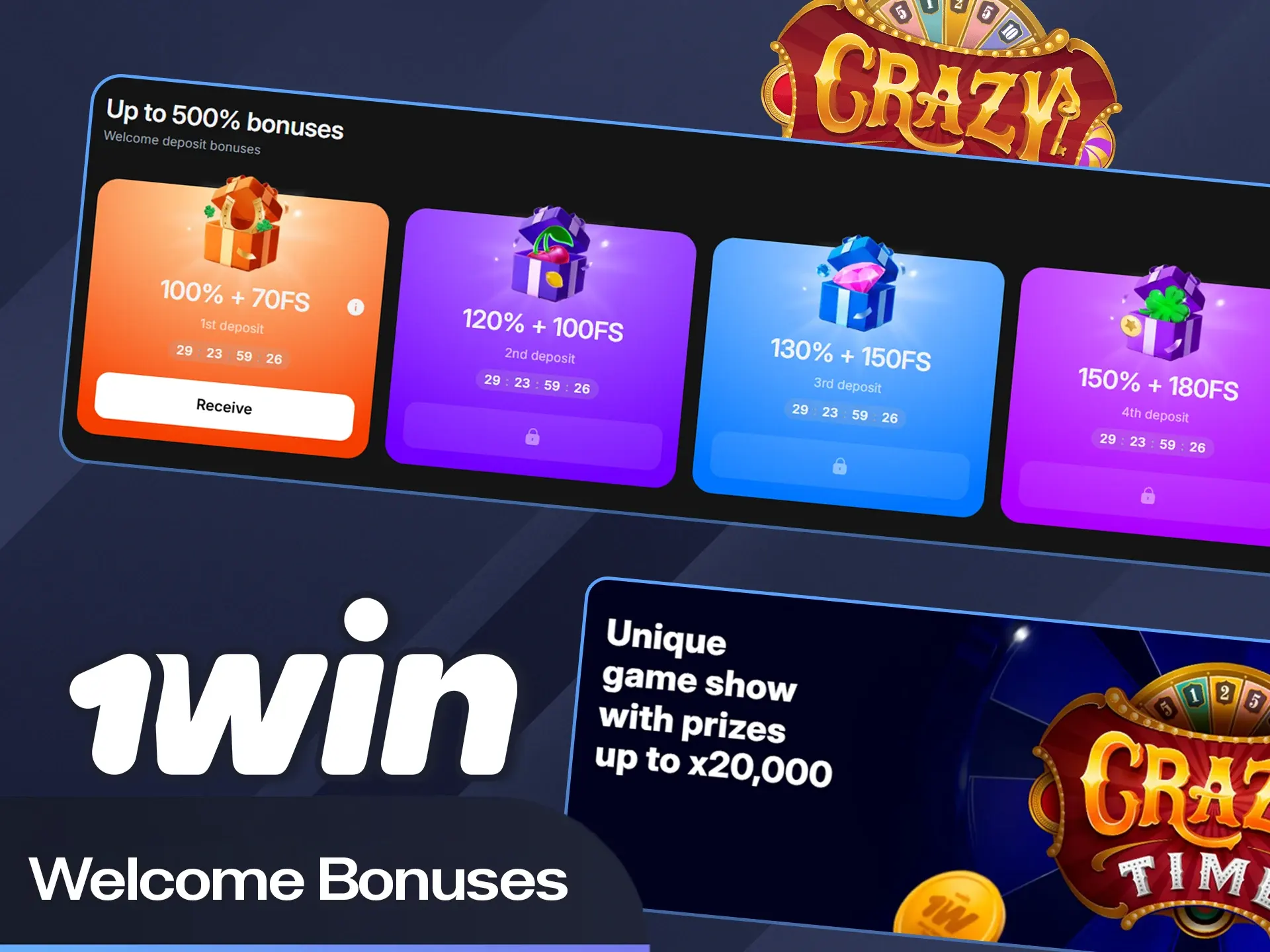 1win'in resmi web sitesinden özel hoş geldin bonusunuzu bugün alın.