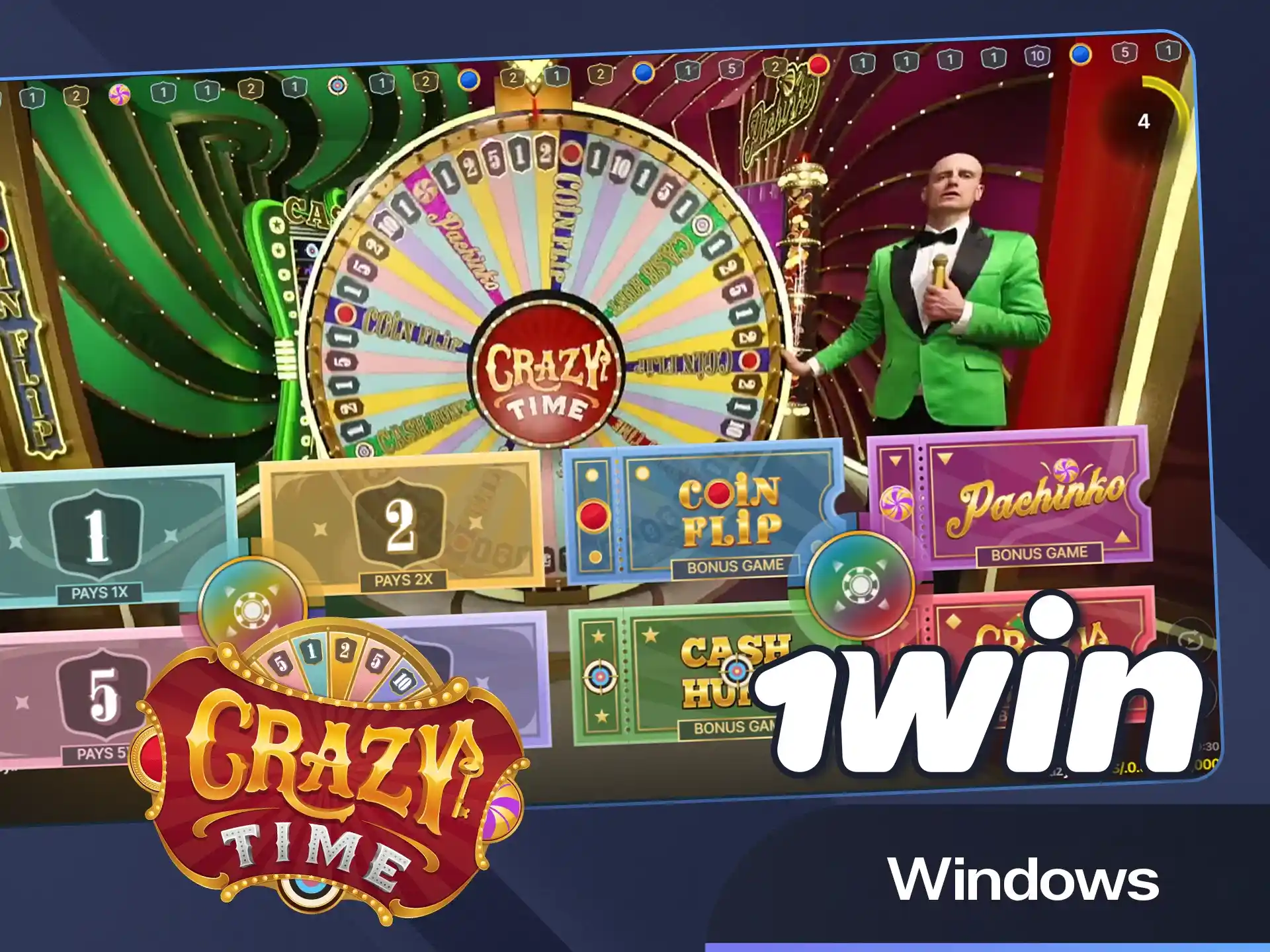 PC yazılımını hemen 1win web sitesinden indirin.
