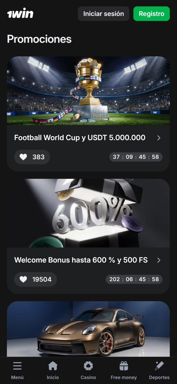 Reclama tu bono de bienvenida en 1win y empieza a ganar.